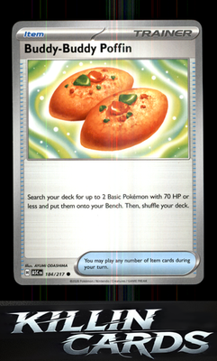 Buddy-Buddy Poffin 184/217 Pokemon Common ME: Ascended Heroes Card NM