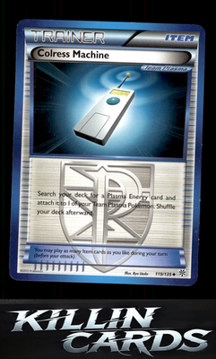 Colress Machine (Team Plasma) 119/135 Pokemon Uncommon Plasma Storm Card LP