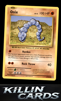 Onix 61/108 Pokemon Common XY - Evolutions Card NM