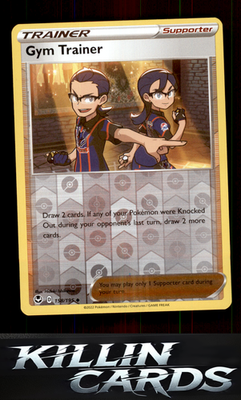Reverse Holofoil Gym Trainer 158/195 Pokemon Uncommon SWSH12: Silver Tempest Car