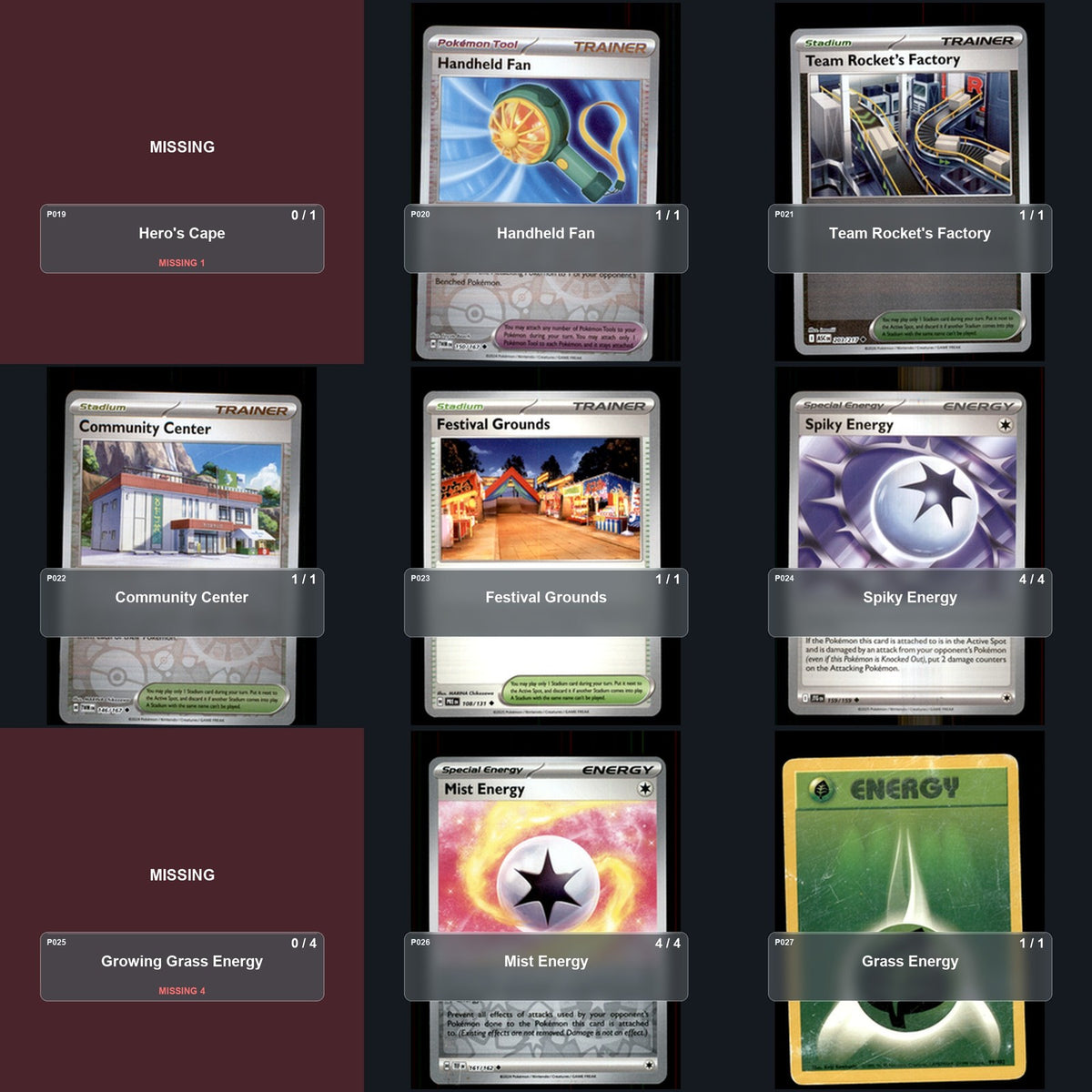 Partial Pokemon TCG NAIC 2026, New Orleans Crustle Decklist 54 Cards Deck