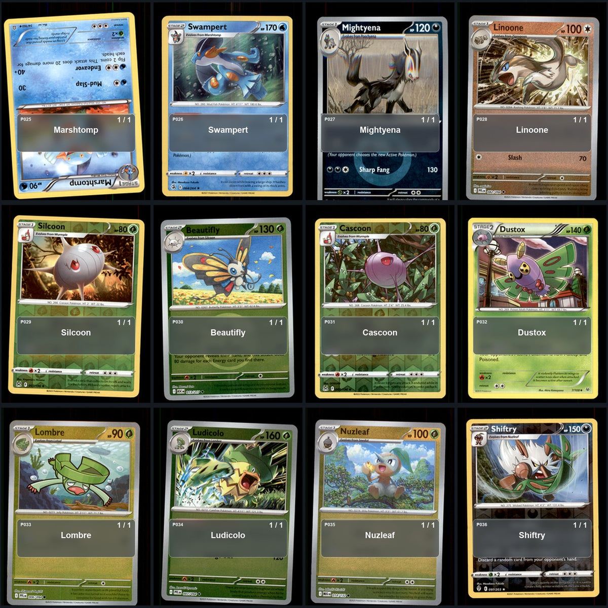 Pokemon TCG Generation 3 Pokemon Pokedex Set 132 Cards Collection