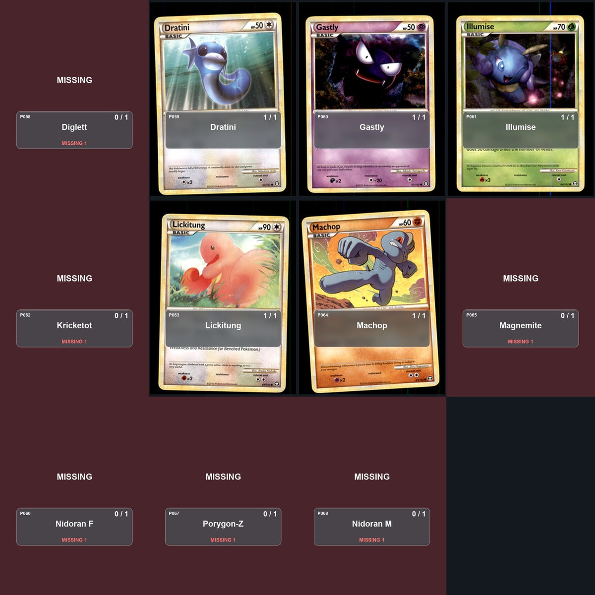 Pokemon TCG Triumphant C/UC/R Standard Set 30 Cards