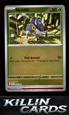 Reverse Holofoil Nymble - 009/094 009/094 Pokemon Common ME02: Phantasmal Flames