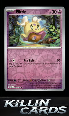 Reverse Holofoil Flittle - 041/091 041/091 Pokemon Common SV: Paldean Fates Card