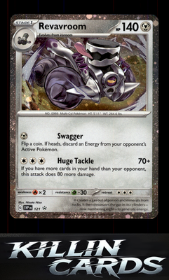 Revavroom - 121 (Cosmos Holo) 121 Pokemon Promo SV: Scarlet & Violet Promo Cards