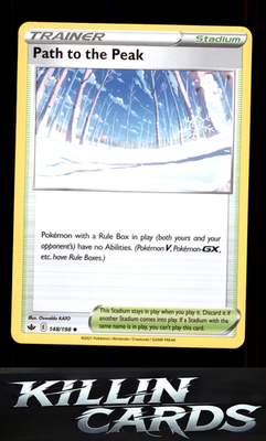 Path to the Peak 148/198 Pokemon Uncommon SWSH06: Chilling Reign Card NM