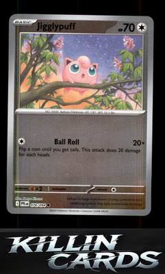 Reverse Holofoil Jigglypuff 076/094 Pokemon Common ME02: Phantasmal Flames Card