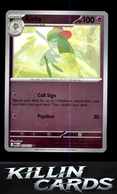 Kirlia 059/132 Pokemon Common ME01: Mega Evolution Card NM