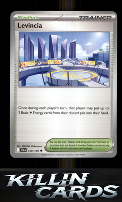 Levincia 150/159 Pokemon Uncommon SV09: Journey Together Card NM