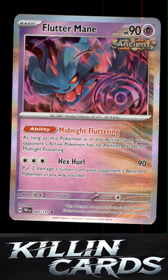 Flutter Mane 043/131 Pokemon Rare SV: Prismatic Evolutions Card NM
