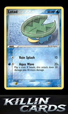 Lotad - 063/107 63/107 Pokemon Common Deoxys Card LP