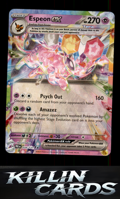 Espeon ex - 034/131 (Prismatic Evolutions Stamp) 034/131 Pokemon Promo Miscellan