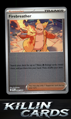 Reverse Holofoil Firebreather - 089/094 089/094 Pokemon Uncommon ME02: Phantasma