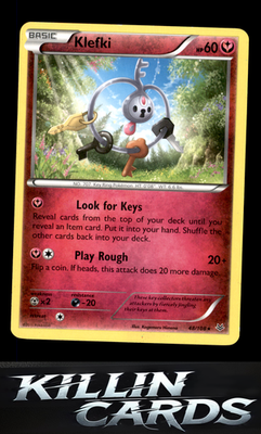 Klefki 48/108 Pokemon Rare XY - Roaring Skies Card LP