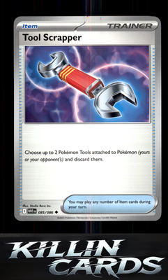 Tool Scrapper 085/086 Pokemon Uncommon SV: White Flare Card NM