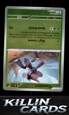 Reverse Holofoil Genesect 008/094 Pokemon Rare ME02: Phantasmal Flames Card NM