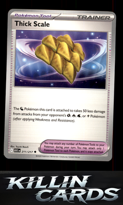 Thick Scale 211/217 Pokemon Uncommon ME: Ascended Heroes Card NM