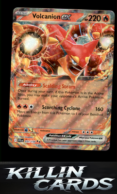 Volcanion ex - 031/159 031/159 Pokemon Double Rare SV09: Journey Together Card N