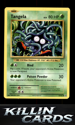 Tangela 8/108 Pokemon Common XY - Evolutions Card NM