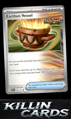 Earthen Vessel 106/131 Pokemon Uncommon SV: Prismatic Evolutions Card NM