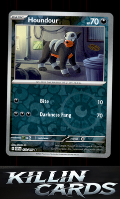 Reverse Holofoil Houndour - 132/197 132/197 Pokemon Common SV03: Obsidian Flames