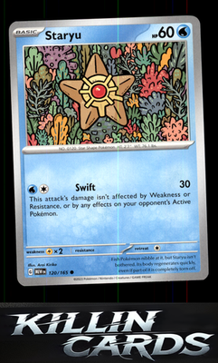 Staryu 120/165 Pokemon Common SV: Scarlet & Violet 151 Card NM