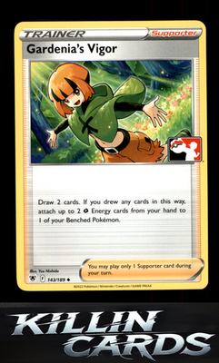 Gardenia's Vigor 143/189 Pokemon Uncommon SWSH10: Astral Radiance Card NM