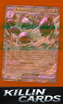 Arboliva ex 023/182 Pokemon Double Rare SV10: Destined Rivals Card NM
