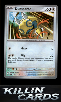 Dunsparce (Poke Ball Pattern) 079/131 Pokemon Common SV: Prismatic Evolutions Ca