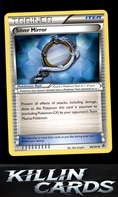 Silver Mirror 89/101 Pokemon Uncommon Plasma Blast Card LP