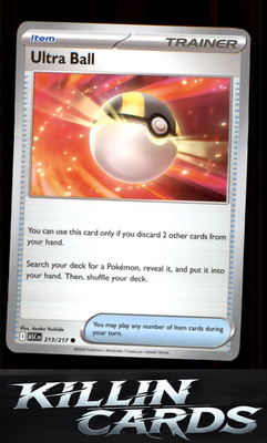 Ultra Ball - 213/217 213/217 Pokemon Common ME: Ascended Heroes Card NM