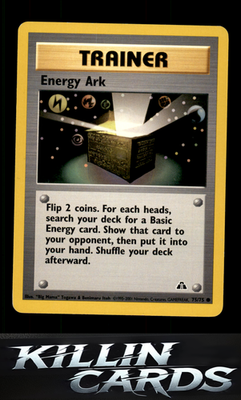 Energy Ark 75/75 Pokemon Common Neo Discovery Card LP
