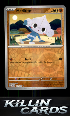 Reverse Holofoil Meditite - 110/198 110/198 Pokemon Common SV01: Scarlet & Viole