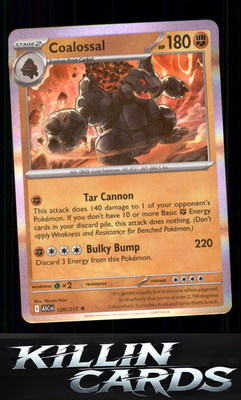 Coalossal 120/217 Pokemon Rare ME: Ascended Heroes Card NM