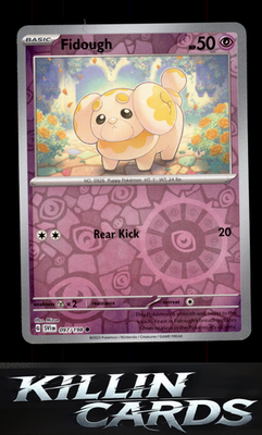 Reverse Holofoil Fidough - 097/198 097/198 Pokemon Common SV01: Scarlet & Violet