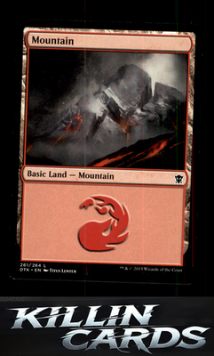 Mountain (261) 261 Magic L Dragons of Tarkir Card NM