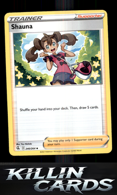 Shauna 240/264 Pokemon Uncommon SWSH08: Fusion Strike Card NM