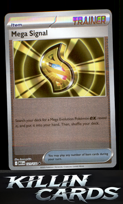 Reverse Holofoil Mega Signal - 121/132 121/132 Pokemon Uncommon ME01: Mega Evolu
