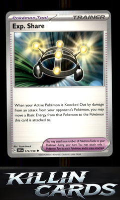Exp. Share 174/198 Pokemon Uncommon SV01: Scarlet & Violet Base Set Card NM