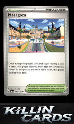 Mesagoza - 178/198 178/198 Pokemon Uncommon SV01: Scarlet & Violet Base Set Card