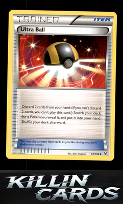 Ultra Ball 93/108 Pokemon Uncommon XY - Roaring Skies Card NM