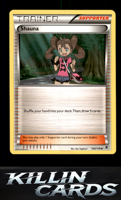 Shauna 104/119 Pokemon Uncommon XY - Phantom Forces Card LP