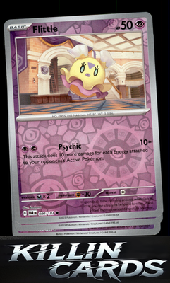 Reverse Holofoil Flittle - 080/182 080/182 Pokemon Common SV04: Paradox Rift Car