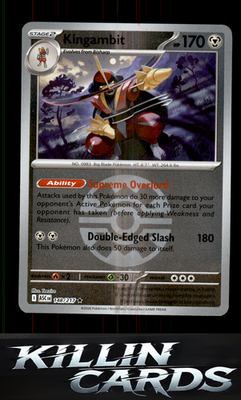 Reverse Holofoil Kingambit (Quick Ball) 148/217 Pokemon Rare ME: Ascended Heroes