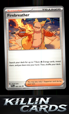 Firebreather - 089/094 089/094 Pokemon Uncommon ME02: Phantasmal Flames Card NM