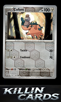 Reverse Holofoil Cufant - 041/064 041/064 Pokemon Common SV: Shrouded Fable Card