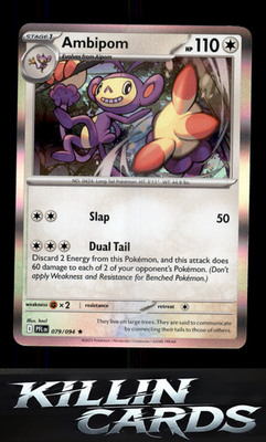 Ambipom - 079/094 079/094 Pokemon Rare ME02: Phantasmal Flames Card NM