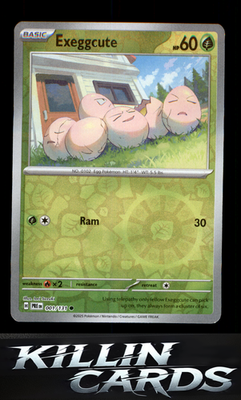 Reverse Holofoil Exeggcute 001/131 Pokemon Common SV: Prismatic Evolutions Card