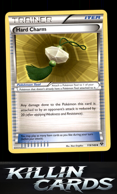 Hard Charm 119/146 Pokemon Uncommon XY Base Set Card LP